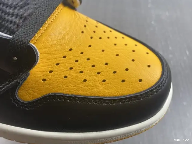 Rep Husky Toe OG Yellow High 555088-711 Air 1 Jordan 0509